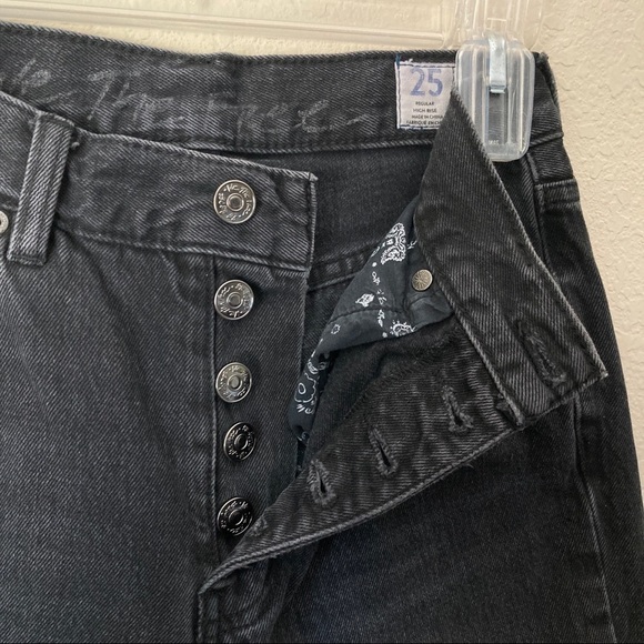 Free People Distressed Blossom Rigid Skinny Jeans - Picture 8 of 16